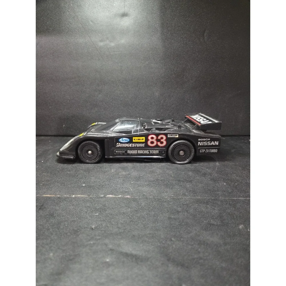 Nikko Nissan GTP ZX-Turbo #83 RC Racing Car‎ Black 1/20 Scale Toy, Untested